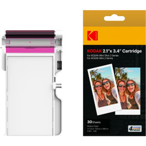 Kodak Cartus ICRG-230 Instant Foto Film 54 x 86 mm (2.1 x 3.4 inch) 30 coli