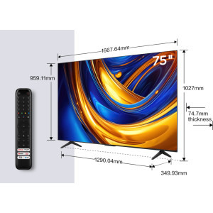 TCL Smart TV 75P69B Seria P69B 189cm 4K UHD HDR