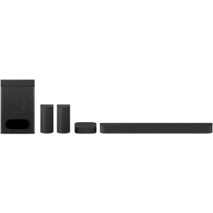 Sony BRAVIA Theatre System 6 HT-S60, 5.1ch, 1000W, Dolby Atmos, DTS:X, AI Voice Zoom 3, Mod Multi Stereo Party, Bluetooth 5.3, Black