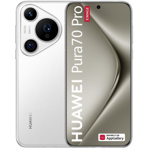 Huawei Pura 70 Pro, 512GB, 12GB RAM, Dual SIM, 5G, 4-Camere, White