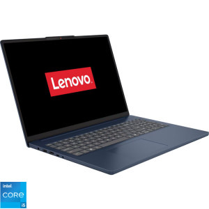 Laptop Lenovo 16 IdeaPad Slim 3 16IRH10, WUXGA IPS, Procesor Intel® Core™ i5-13420H (12M Cache, up to 4.60 GHz), 24GB DDR5, 1TB SSD, Intel UHD, No OS, Cosmic Blue