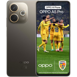 Smartphone Oppo A5 Pro, 256GB, 8GB RAM, Dual SIM, 4G, Tri-Camera, Black Brown