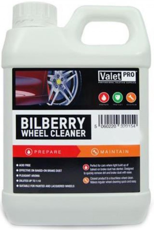 Jante si anvelope Valet Pro Bilberry Wheel Cleaner - Solutie Curatare Jante 5L