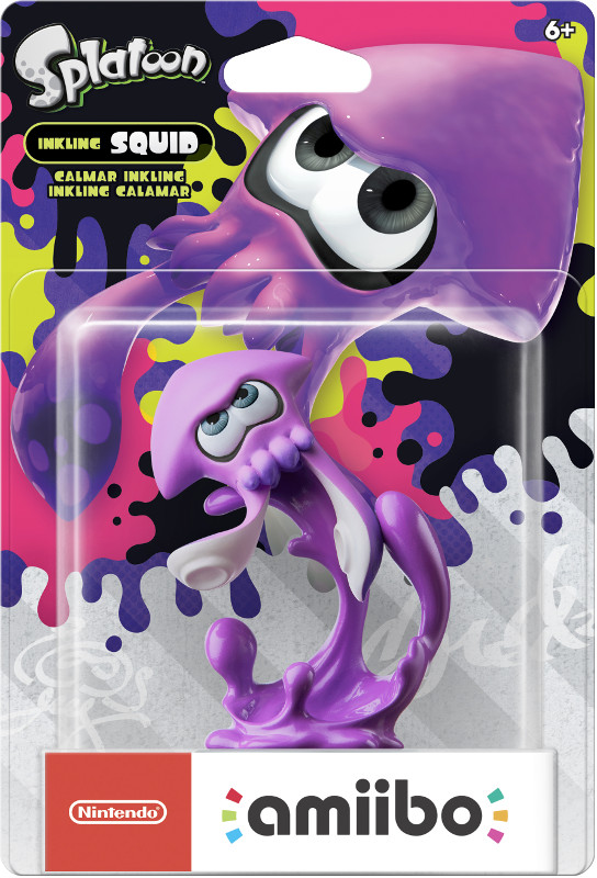 Nintendo AMIIBO PURPLE SQUID (SPLATOON)