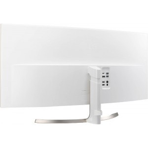 LG 38UC99-W Curbat 37.5 inch WQHD+ 5 ms White USB C FreeSync 75Hz