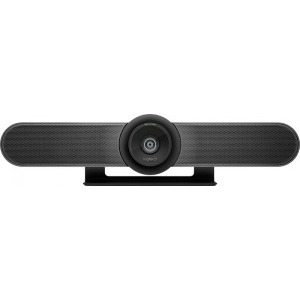 Sistem videoconferinta Logitech MeetUp, 4K, USB, Black