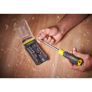 STANLEY Set surubelnita cu 34 de varfuri