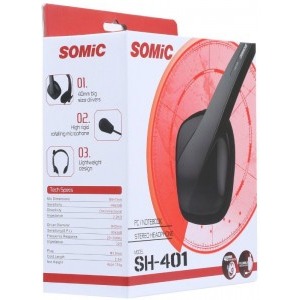 Somic On-Ear, SH-401 Black