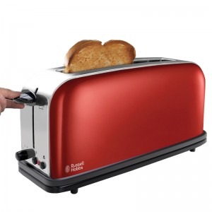 Russell Hobbs Flame Red 21391-56, 1000W, Rosu-Inox
