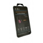 Folie protectie Xell 2.5D Silk Print Full Cover Black pentru A320 Galaxy A3 (2017)
