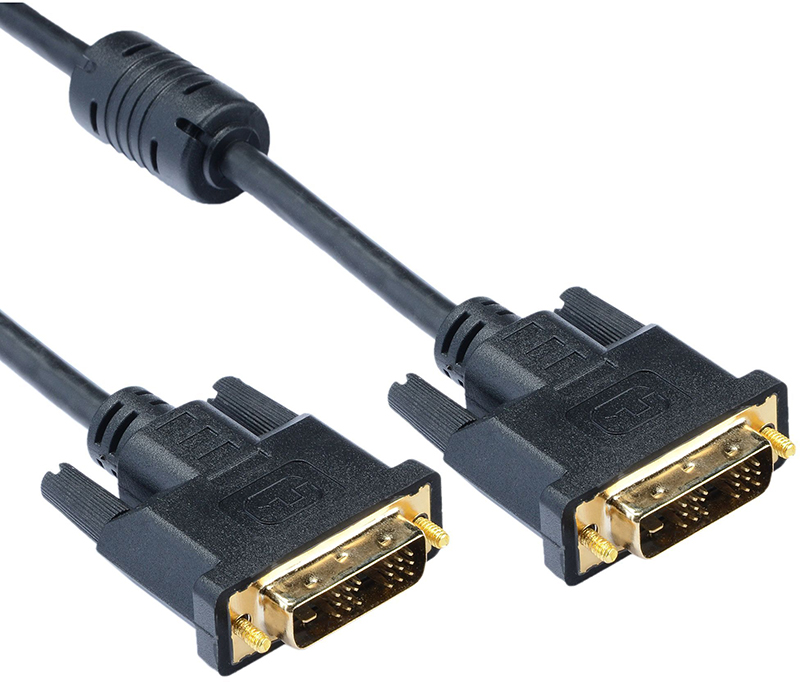 Cablu video Serioux DVI-D Male - DVI-D Male, 2m, negru