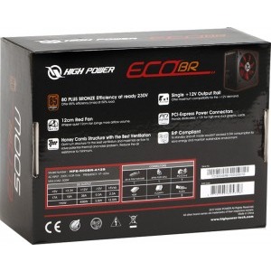 Sirtec - High Power 500BR-A12S, 80+ Bronze, 500W
