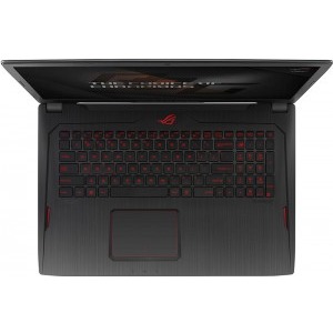 ASUS Gaming 17.3'' ROG Strix GL702ZC, FHD IPS, Procesor AMD Ryzen 7 1700 (3.0 GHz, up to 3.7 GHz, 16MB), 8GB DDR4, 1TB + 8GB SSH, Radeon RX 580 4GB, Win 10 Home, Black Metal