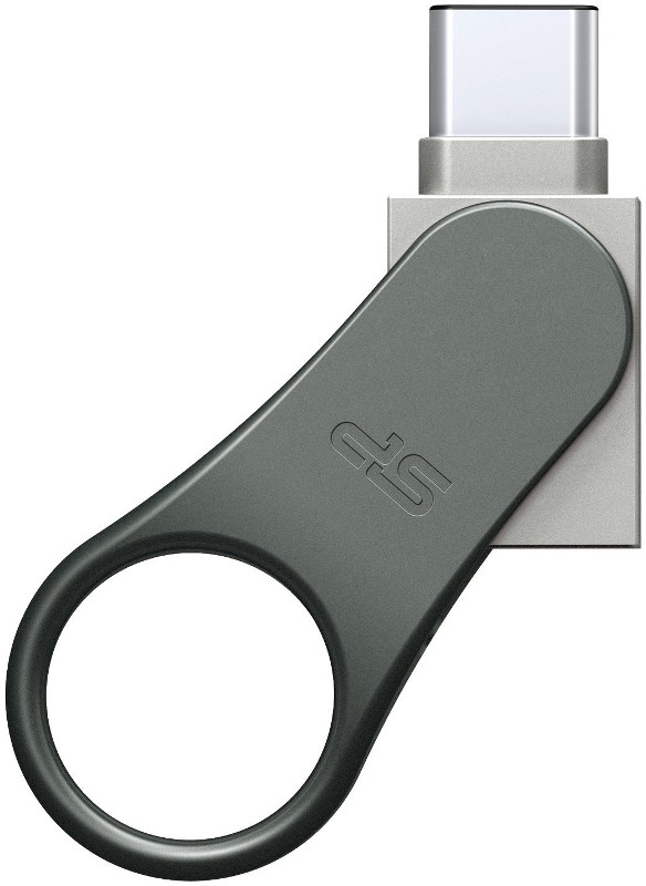 Memorie externa Silicon-Power Mobile C80 64GB USB 3.0 Tip-C Silver
