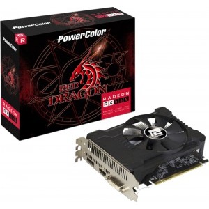 Placa video PowerColor Radeon RX 560 Red Dragon 2GB OC V3 GDDR5 128-bit ...