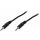 Cablu audio Logilink Jack 3.5 mm Male - Jack 3.5 mm Male, 1m, negru