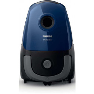 Philips PowerGo FC8240/09, cu sac, 750W, 3L, Albastru