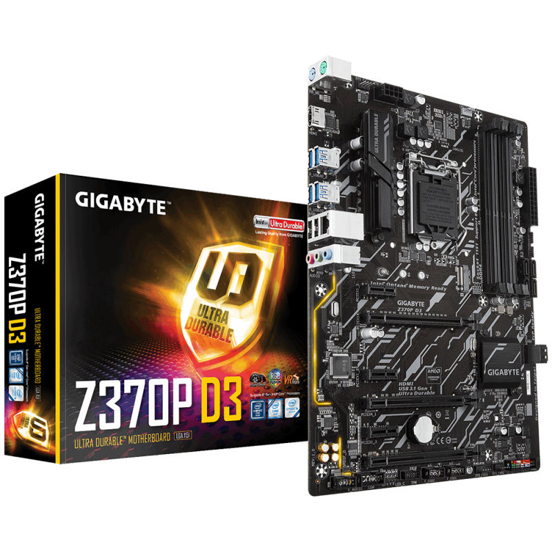 Gigabyte z370p d3 не стартует