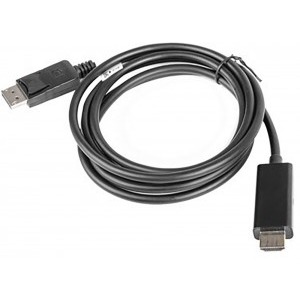 Lanberg DisplayPort Male - DisplayPort Male, v1.2, 1.8m, negru