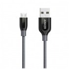 Cablu de date / adaptor Anker PowerLine+ Premium USB Male la microUSB Male, 1.8 m, Grey
