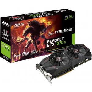 ASUS GeForce GTX 1070 Ti Cerberus Advanced Edition 8GB GDDR5 256-bit