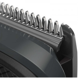 Philips Multigroom Seria 5000 11 in 1 MG5730/15 cu Tehnologie DualCut, Lavabil cu Tehnologie DualCut + Husa depozitare