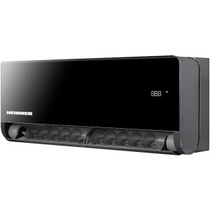 Heinner BlackPearl HAC-BP12WIFI-BK, 12000 BTU,  Clasa A+++/A++, Wi-Fi, Inverter, Super Ionizare, Active clean