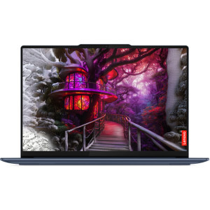 Lenovo 14.5'' Yoga Slim 7 14Q8X9, 3K OLED 90Hz Touch, Procesor Qualcomm Snapdragon X Elite X1E-78-100, 32GB LPDDR5X, 1TB SSD,  Qualcomm Adreno, Win 11 Pro (on ARM), Cosmic Blue