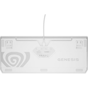 Genesis THOR 230 TKL White Wireless Outemu Red Switch Mecanica