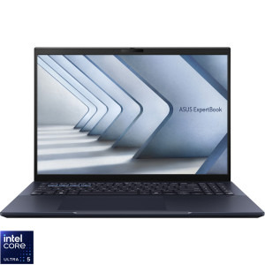 Laptop ASUS 16 ExpertBook B5 B5604CMA, WUXGA, Procesor Intel® Core™ Ultra 5 125H (18M Cache, up to 4.50 GHz), 16GB DDR5, 1TB SSD, Intel Integrated Graphics, No OS, Star Black