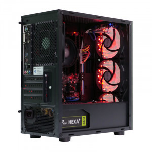 Gaming Raven, AMD Ryzen 5 2400G 3.6GHz, 8 thread-uri, 8GB DDR4, 275GB SSD, AMD Radeon™ Vega 11