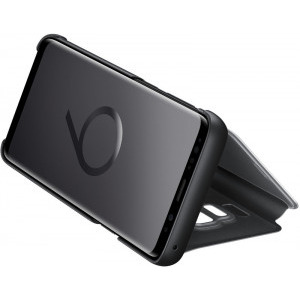 Samsung Husa de protectie tip Book Clear View Black pentru G965 Galaxy S9 Plus