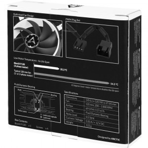ARCTIC AC BioniX F120 White