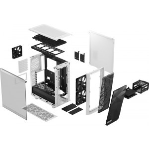 Fractal Design Meshify 2 Compact White TG Clear Tint