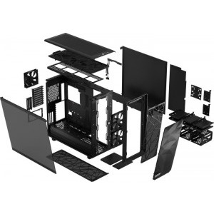 Fractal Design Meshify 2 XL Black TG Light Tint