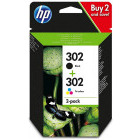 HP Cartus 302 Dual-Pack