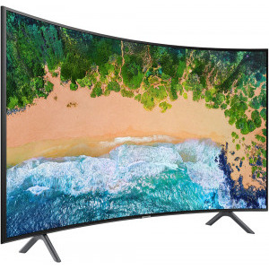 Samsung Smart TV Curbat 55NU7302 Seria NU7302 138cm negru 4K UHD HDR