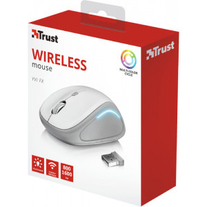 Trust Yvi FX, Wireless, White