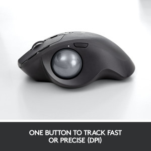 Logitech MX Ergo, Wireless/Bluetooth, Black