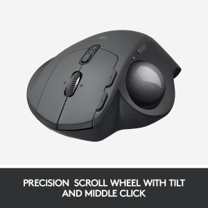 Logitech MX Ergo, Wireless/Bluetooth, Black