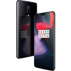OnePlus 6, Ecran 1080 x 2280 pixeli, Gorilla Glass 5, Snapdragon 845 2.7 GHz, 64GB, 6GB RAM, Dual SIM, 4G, NFC, 3-Camere: 20 mpx + 16 mpx + 16 mpx, Ultra Charge, Mirror Black