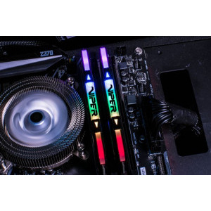 Patriot Viper RGB Black 16GB DDR4 3600MHz CL17  Dual Channel Kit