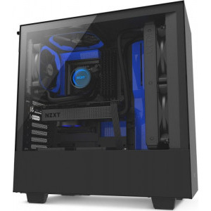 NZXT H500 Matte Black/Blue