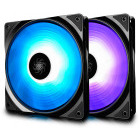 Ventilator Deepcool RF140 140mm RGB LED 2in1 Fan Pack