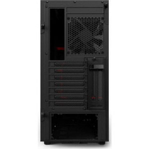 NZXT H500 Matte Black/Red