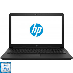 HP 15.6'' 15-da1017nq, FHD, Procesor Intel® Core™ i5-8265U (6M Cache, up to 3.90 GHz), 16GB DDR4, 512GB SSD, GeForce MX130 4GB, FreeDos, Black