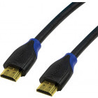 Cablu video Logilink HDMI Male - HDMI Male, v2.0, 3m, negru