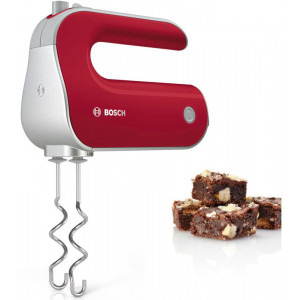 Bosch Mixer de mana, MFQ40303, 500W, Rosu-Argiuntiu