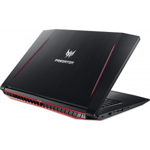 Acer Gaming 17.3'' Predator Helios 300 PH317-52, FHD IPS 144Hz, Procesor Intel® Core™ i7-8750H (9M Cache, up to 4.10 GHz), 16GB DDR4, 512GB SSD, GeForce GTX 1060 6GB, Linux, Black