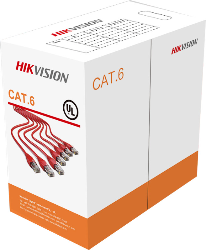 Cablu retea Hikvision Rola Cablu CAT.6 U/UTP 305m black